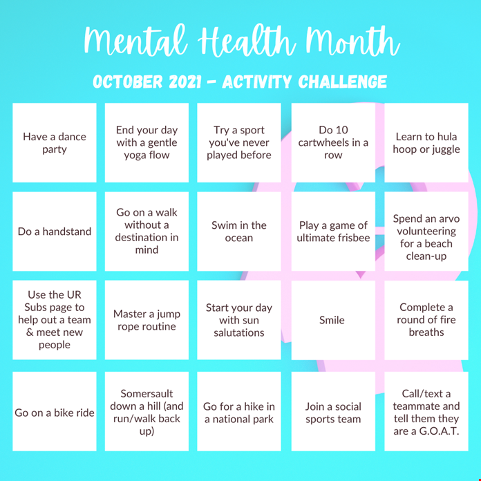 October - Mental Health Month