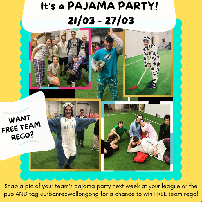 It's a Pajama Party!